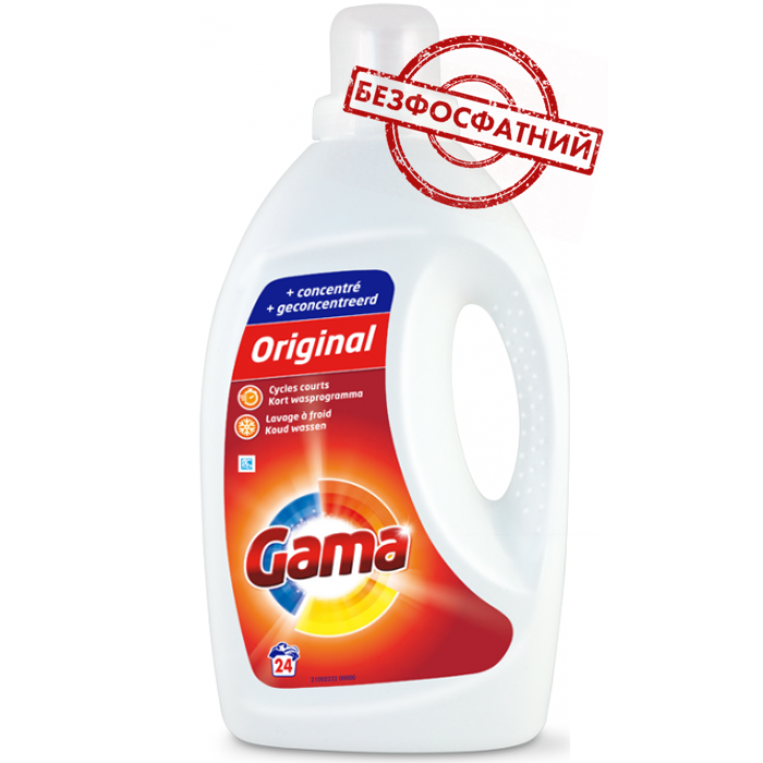 Гель для прання Gama Універсал 1200 мл 24 пр